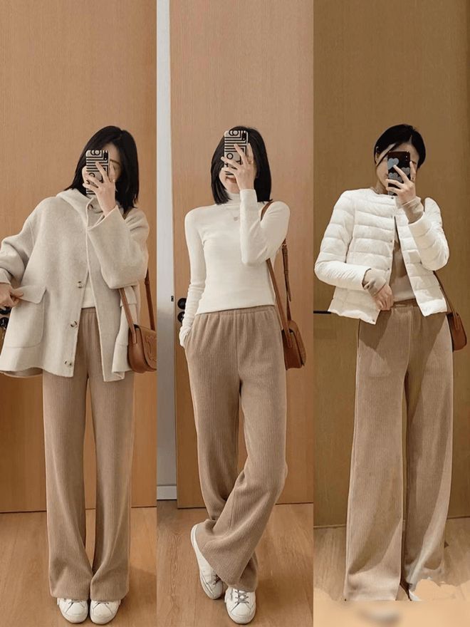 今冬火了一种懒人搭法叫“暖暖裤+运动鞋”保暖舒适又显瘦(图3)