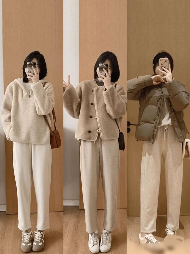 今冬火了一种懒人搭法叫“暖暖裤+运动鞋”保暖舒适又显瘦(图4)