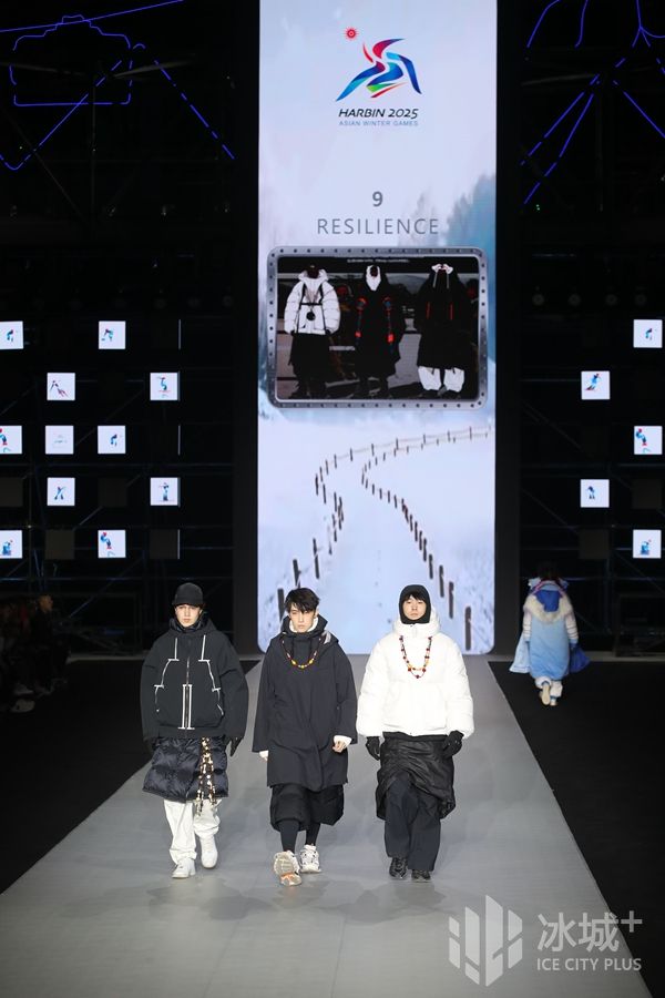 华彩霓裳助力亚冬盛会展冰雪之都时尚魅力丨哈尔滨2025年第九届亚冬会服装设计大赛决赛侧记(图14)