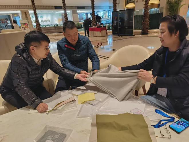 为了这种新型面料冀粤沪三地产学研纺织人再聚首(图2)