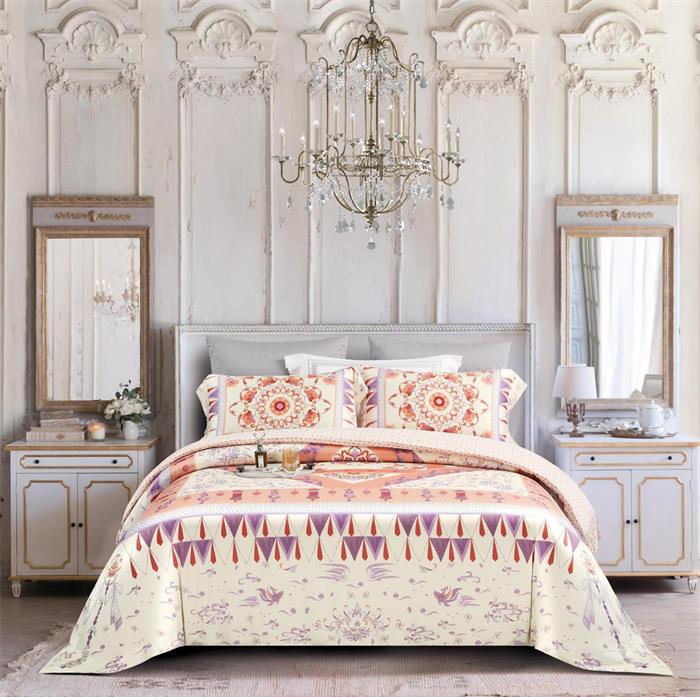 国潮设计师家纺用织物诠释敦煌华彩(图5)