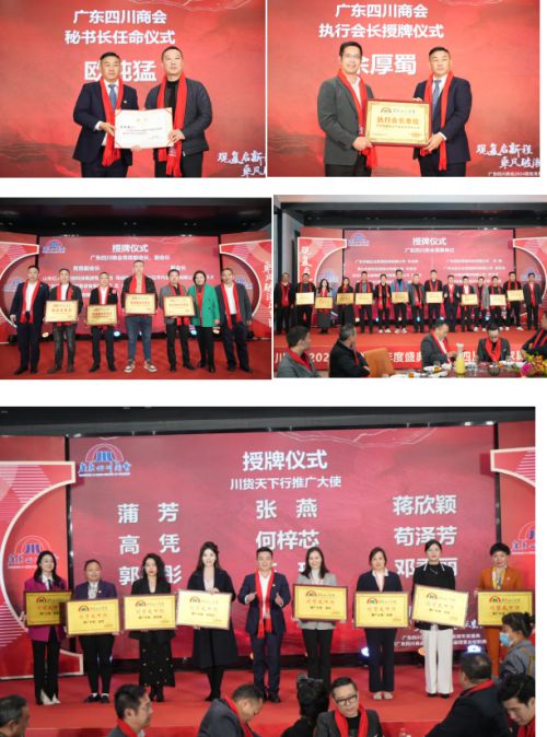 2024广东四川商会家具分会第四届理事会就职典礼举行(图12)