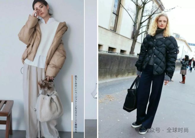 今冬最流行的4个「羽绒服+裤子」穿搭思路时髦保暖两不误！太美了！(图2)