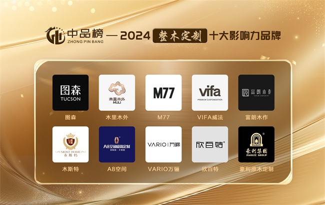 中品榜2024整木定制十大品牌揭晓共筑家居新篇章！(图2)
