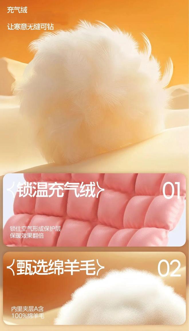 【雪中飞爆款】轻暖绵羊毛外套+绗缝马甲内外两穿防风防水保暖还时尚冬日御寒必备！(图5)