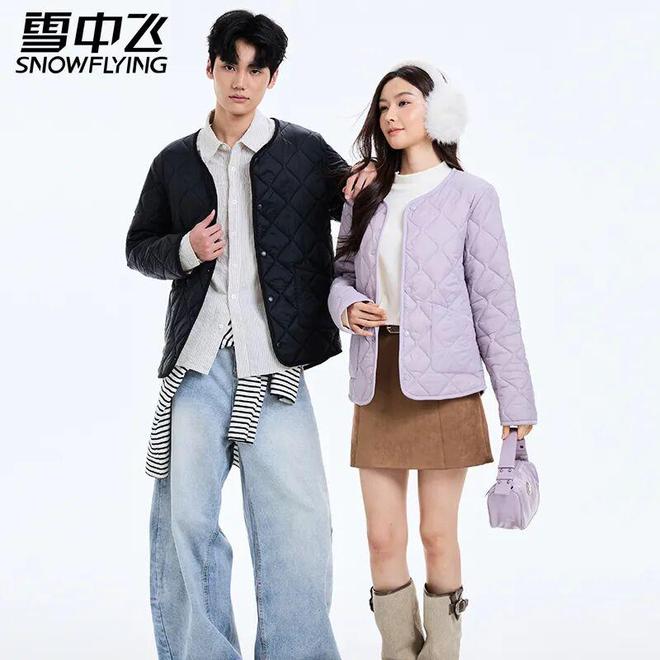 【雪中飞爆款】轻暖绵羊毛外套+绗缝马甲内外两穿防风防水保暖还时尚冬日御寒必备！(图9)