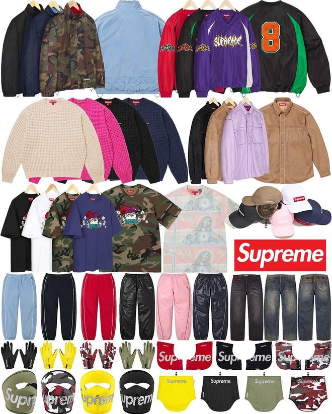 Supreme秋冬第19周单品清单曝光！发完正式结束(图1)