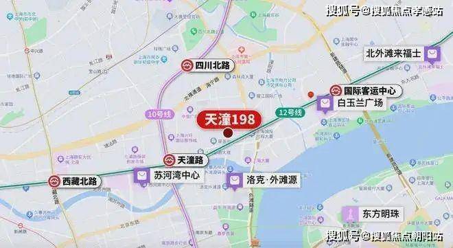 ⚡新湖·天潼198售楼处北外滩“钻石三角”125席奢居盛启(图1)