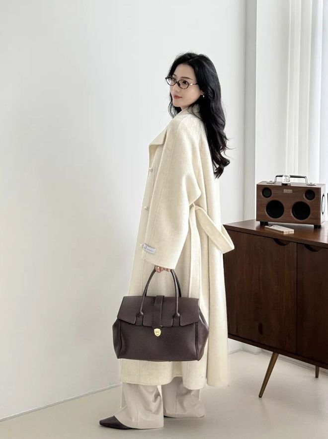 秋冬外套丨韩女超爱的小立领羊毛大衣、赛艇俱乐部冲锋衣、纯羊毛开衫(图6)