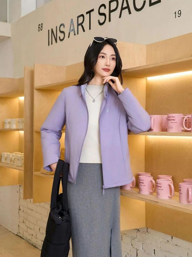 秋冬外套丨韩女超爱的小立领羊毛大衣、赛艇俱乐部冲锋衣、纯羊毛开衫(图27)