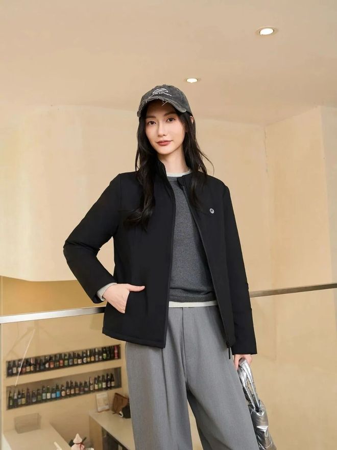 秋冬外套丨韩女超爱的小立领羊毛大衣、赛艇俱乐部冲锋衣、纯羊毛开衫(图28)