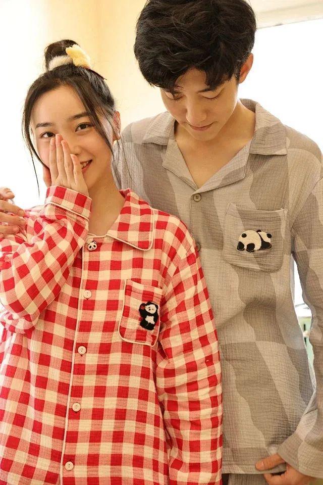 100%棉双层纱家居服婴儿级亲肤面料透气软糯超舒适男女款73元起(图1)